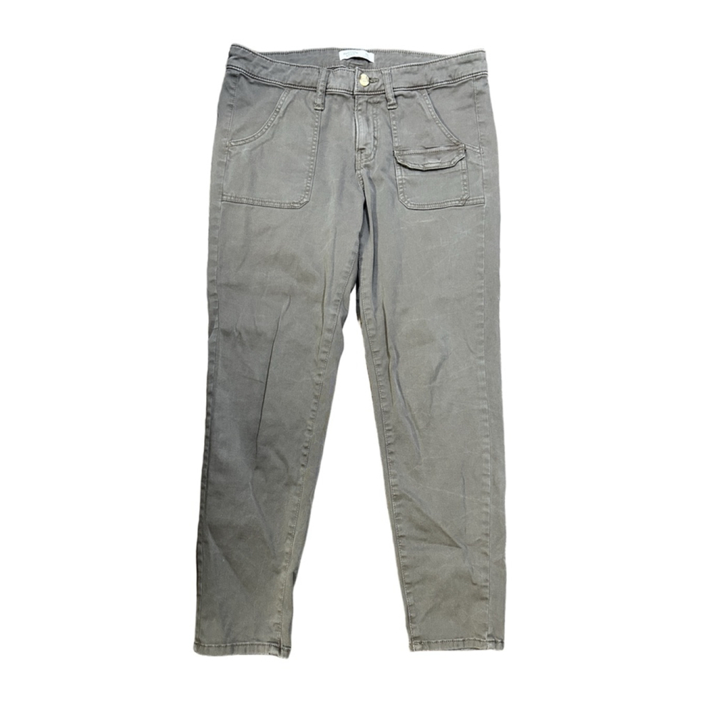 Abercrombie & Fitch Taupe Ankle & Cropped Pants Size 4